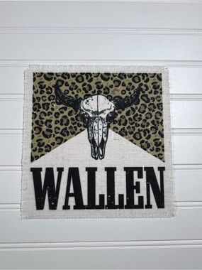 Wallen Leopard Fabric Patch